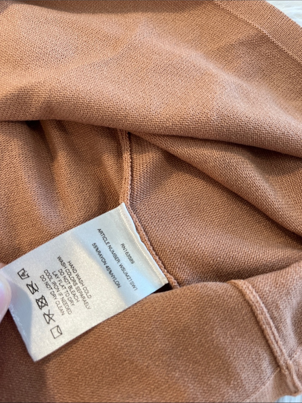 WHO WHAT WEAR COLLECTION
Indya Square-Neck Midi Dress in Dune 1X NWT - Picture 6 of 7